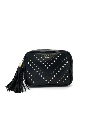 Сумка на пояс Victoria’s Secret Black & Gold Dot