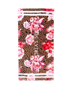 Полотенце для пляжа Victoria’s Secret Leopard Peony