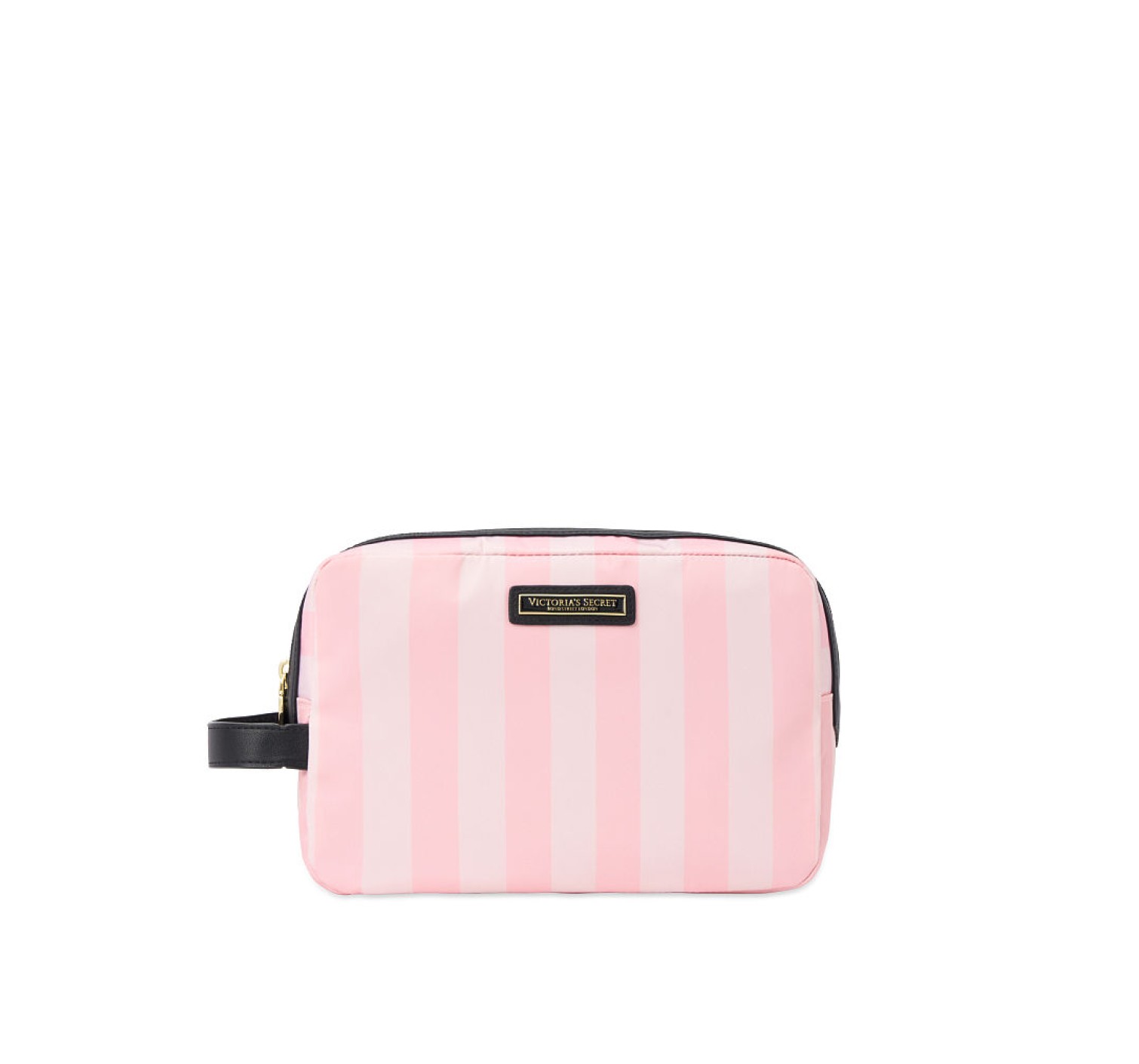 Середня косметичка Victoria's Secret Beauty Glam bag Signature stripe