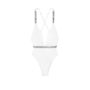 Купальник монокини Виктория Сикрет VS Shine Strap White