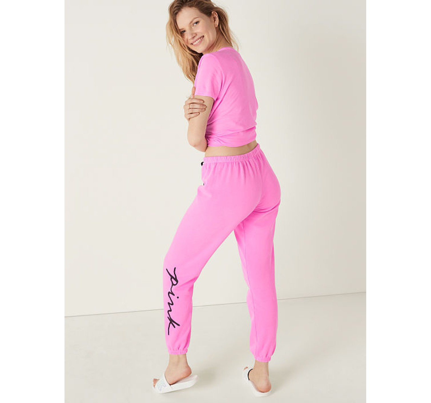 Спортивний костюм Victoria's Secret PINK Neon bubble pink