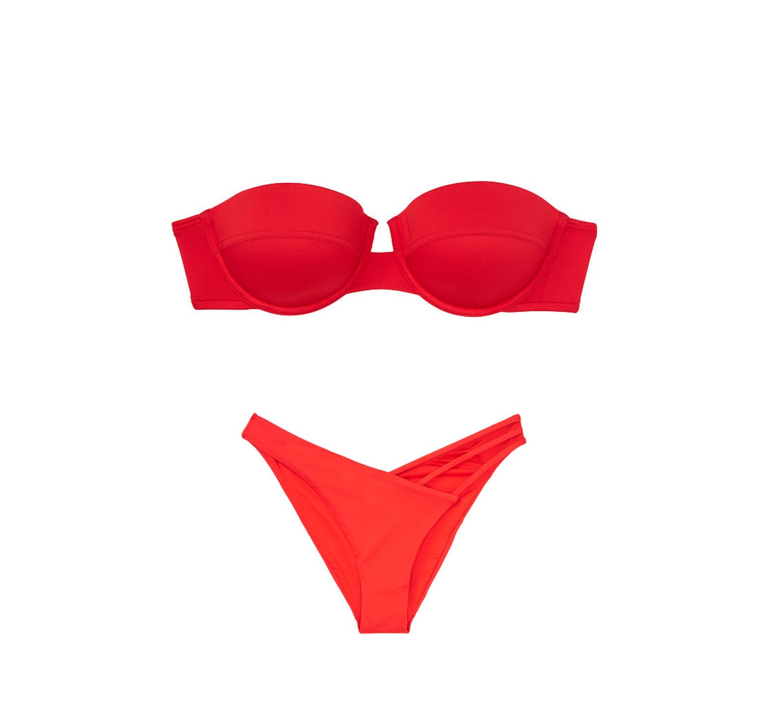Купальник Victoria's Secret PINK Top &amp; Cheeky panty Lipstick