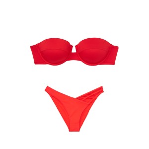 Купальник Victoria's Secret PINK Top &amp; Cheeky panty Lipstick