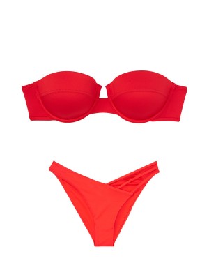 Купальник Victoria's Secret PINK Top &amp; Cheeky panty Lipstick