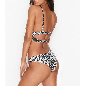 Купальник Виктория Сикрет V-hardware Bralette & Brazilian panty Animal print
