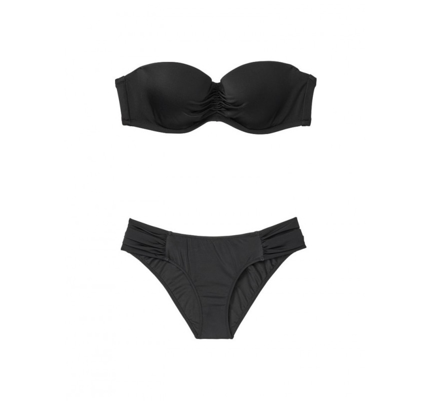Купальник бандо Victoria’s Secret Push-up Black