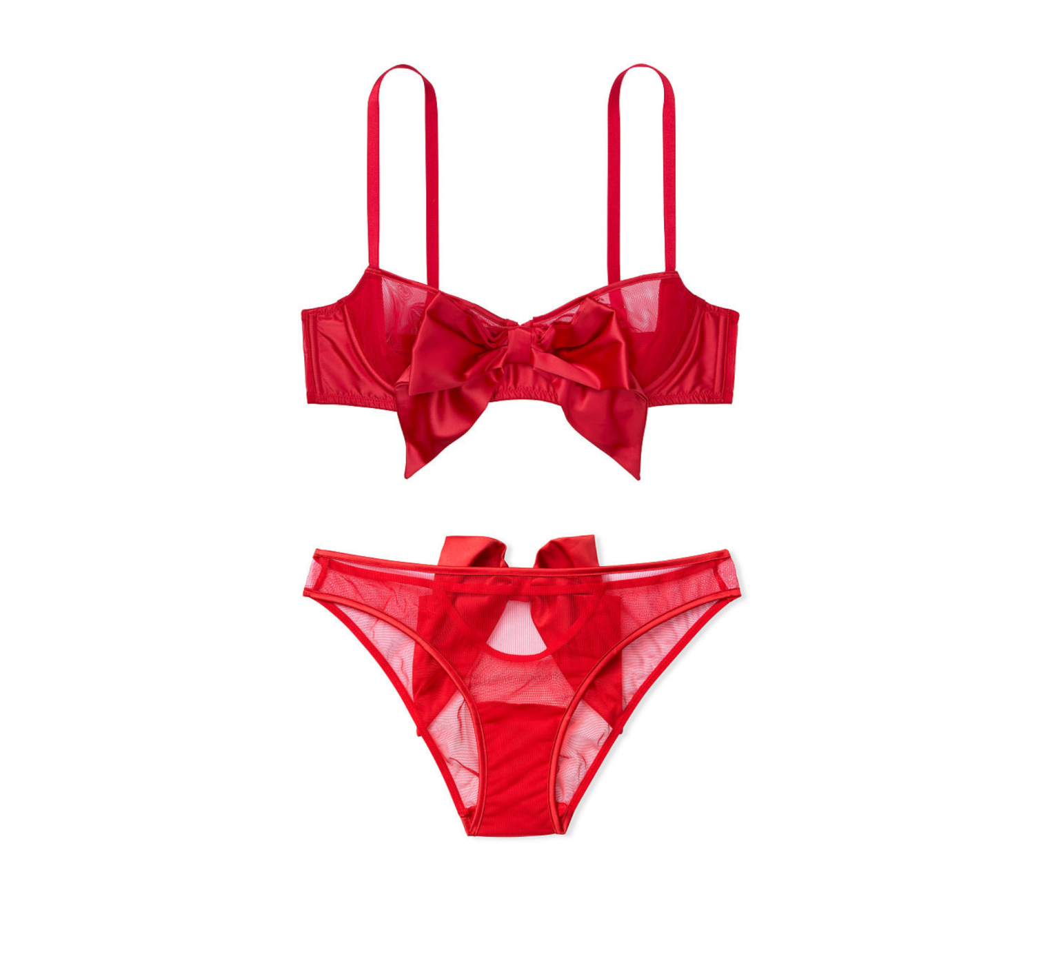 Комплект білизни DREAM ANGELS Lace-up Balconette Bustier & Cheekini panty