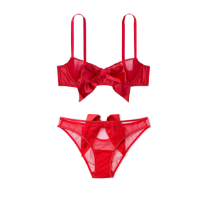 Комплект білизни DREAM ANGELS Lace-up Balconette Bustier & Cheekini panty
