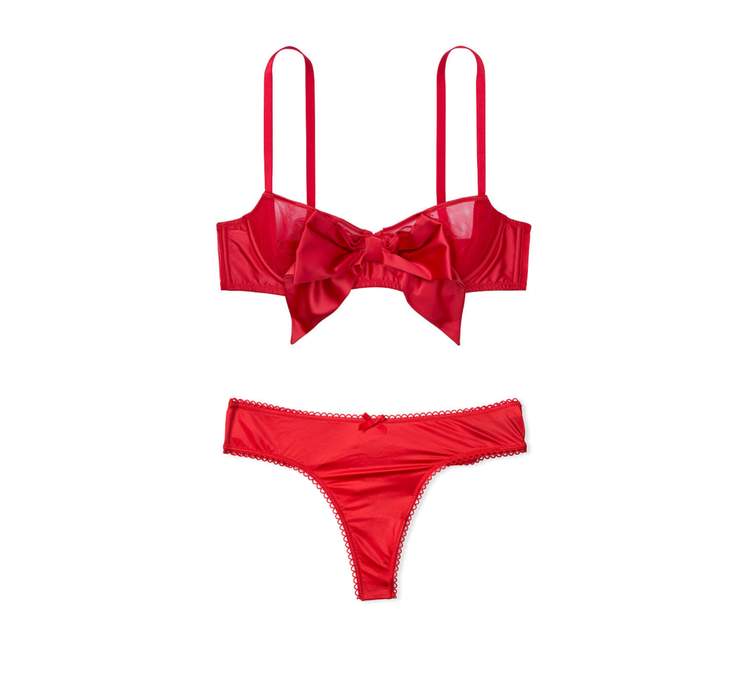 Комплект білизни DREAM ANGELS Lace-up Balconette Bustier Thong panty