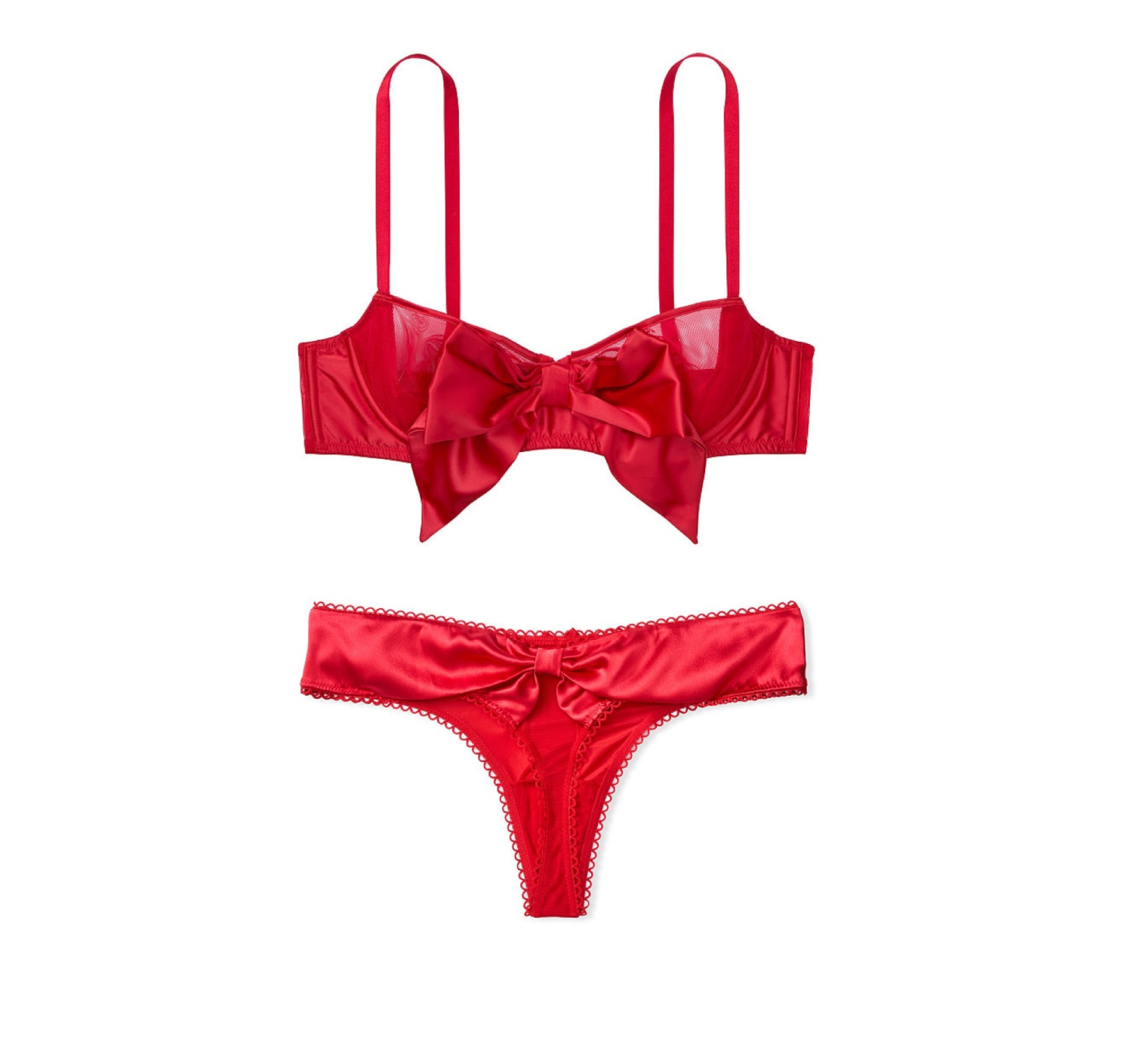 Комплект білизни DREAM ANGELS Lace-up Balconette Bustier Thong panty