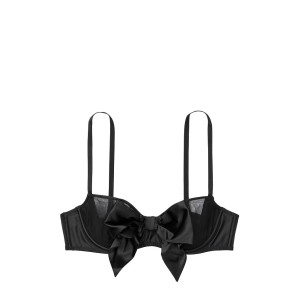 Комплект білизни DREAM ANGELS Black Lace-up Balconette Bustier & Thong panty