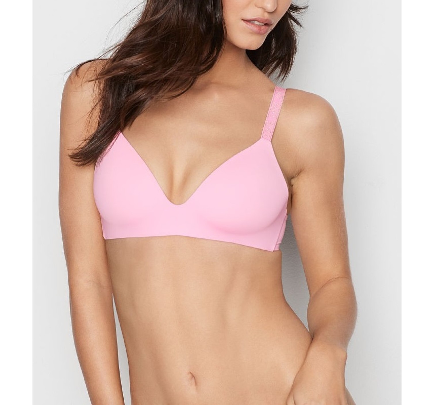 Бюстгальтер Victoria's Secret T-SHIRT Lightly Lined Wireless Bra Red