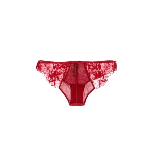Трусики Victoria's Secret Very Sexy Red lace low-rise cheeky panty