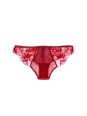 Трусики Victoria's Secret Very Sexy Red lace low-rise cheeky panty