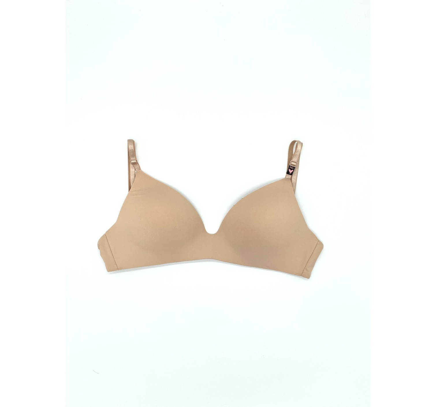 Бюстгальтер Victoria's Secret T-SHIRT Lightly Lined Wireless Bra beige