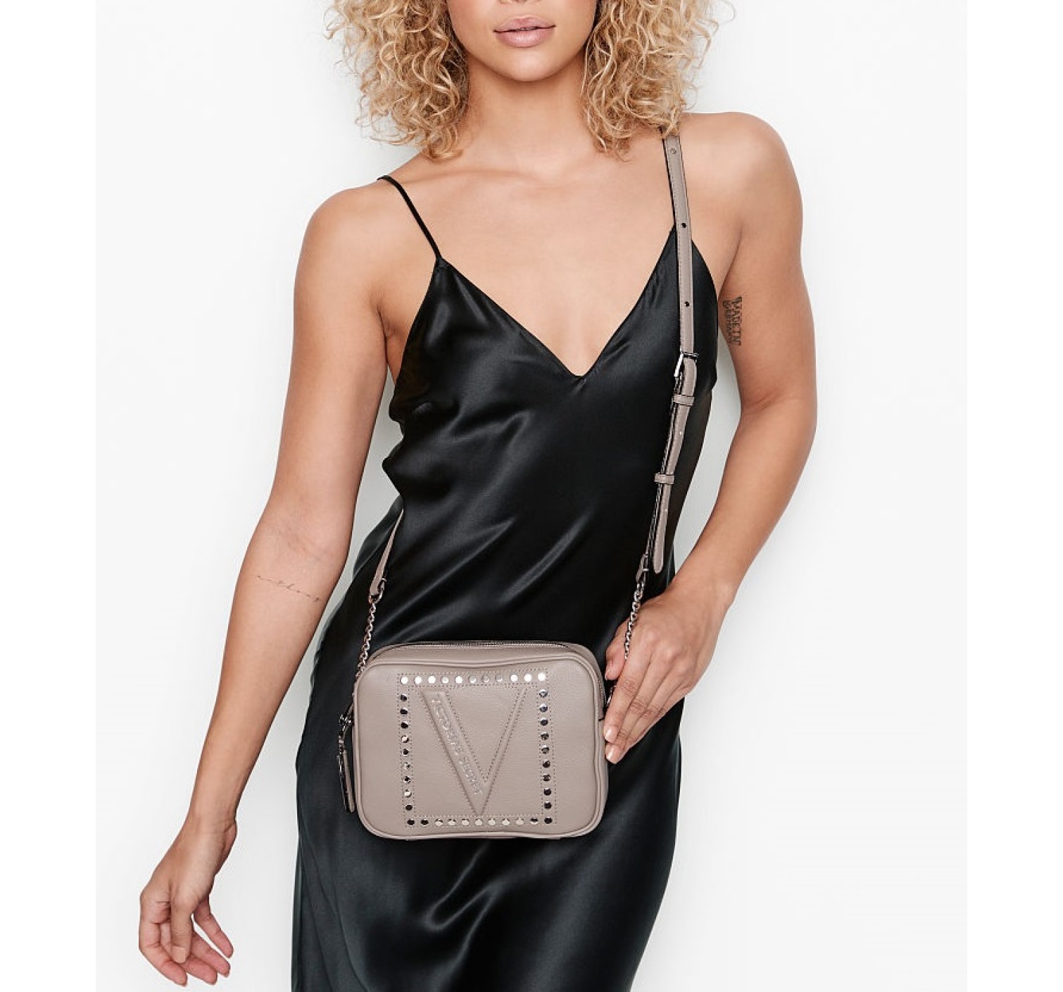 Сумка Вікторія Сікрет The Victoria Top Zip crossbody V-logo