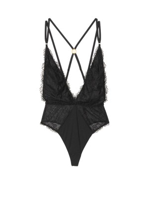 Боді Victoria's Secret Very Sexy Love by Victoria Unlined Plunge Lace Teddy