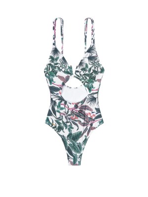 Купальник Вікторія Сікрет LEONISA Cutout Slimming One-piece