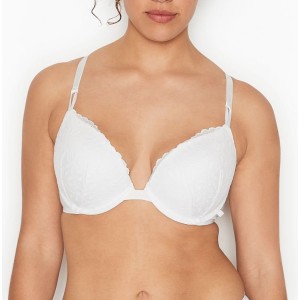 Бюстгальтер Вікторія Секрет Sexy Tee Cotton Eyelet Push-up Bra