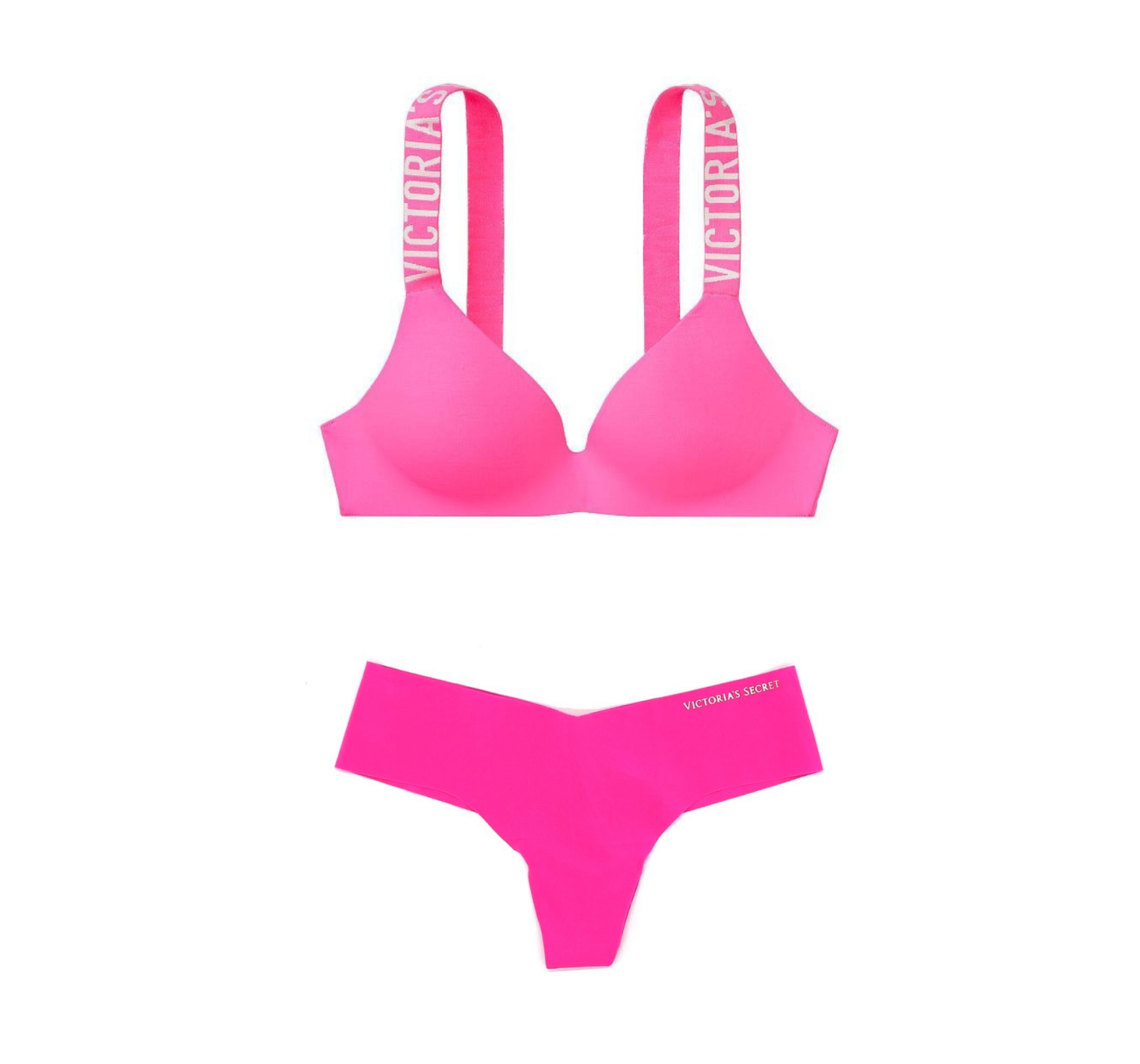 Комплект білизни Вікторія T-shirt Lightly lined Logo Bra set