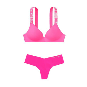 Комплект білизни Вікторія T-shirt Lightly lined Logo Bra set