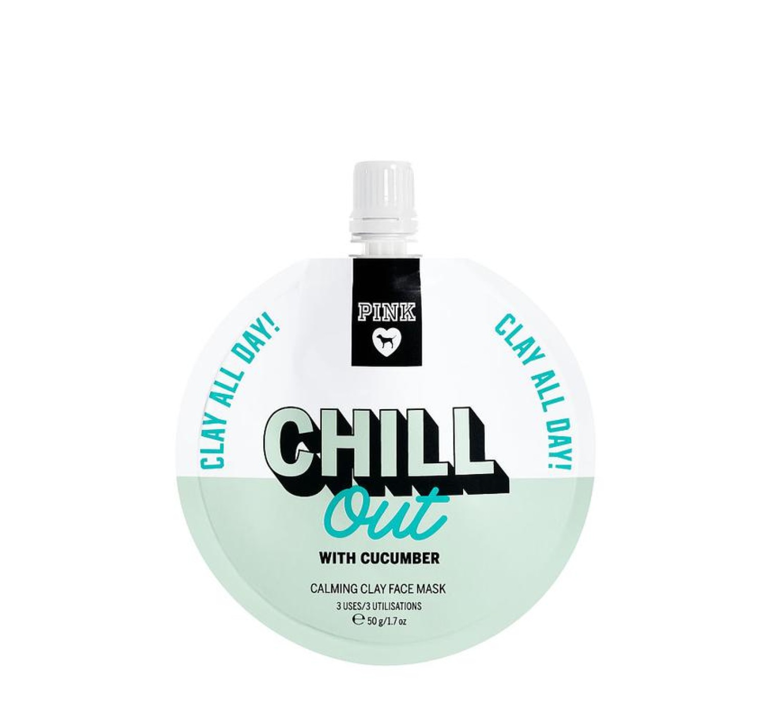 Маска для лица Виктория Сикрет PINK Chill out Cucumber