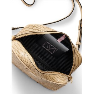 Сумка Вікторія Сікрет The Victoria Top Zip crossbody Gold