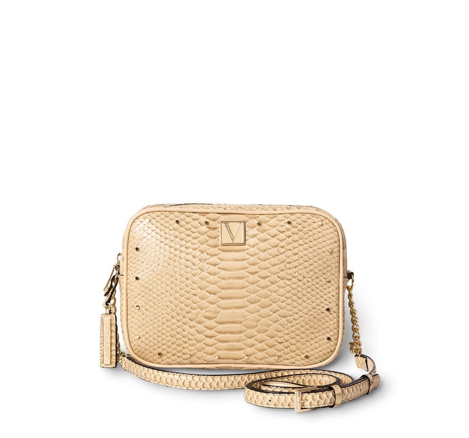 Сумка Вікторія Сікрет The Victoria Top Zip crossbody Gold
