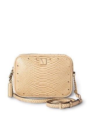 Сумка Виктория Сикрет The Victoria Top Zip crossbody Gold