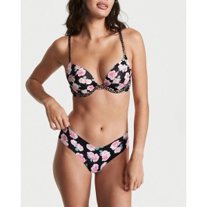 Трусики бесшовные Виктория Сикрет No show Cheeky Panty Roses