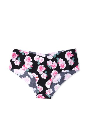 Трусики бесшовные Виктория Сикрет No show Cheeky Panty Roses