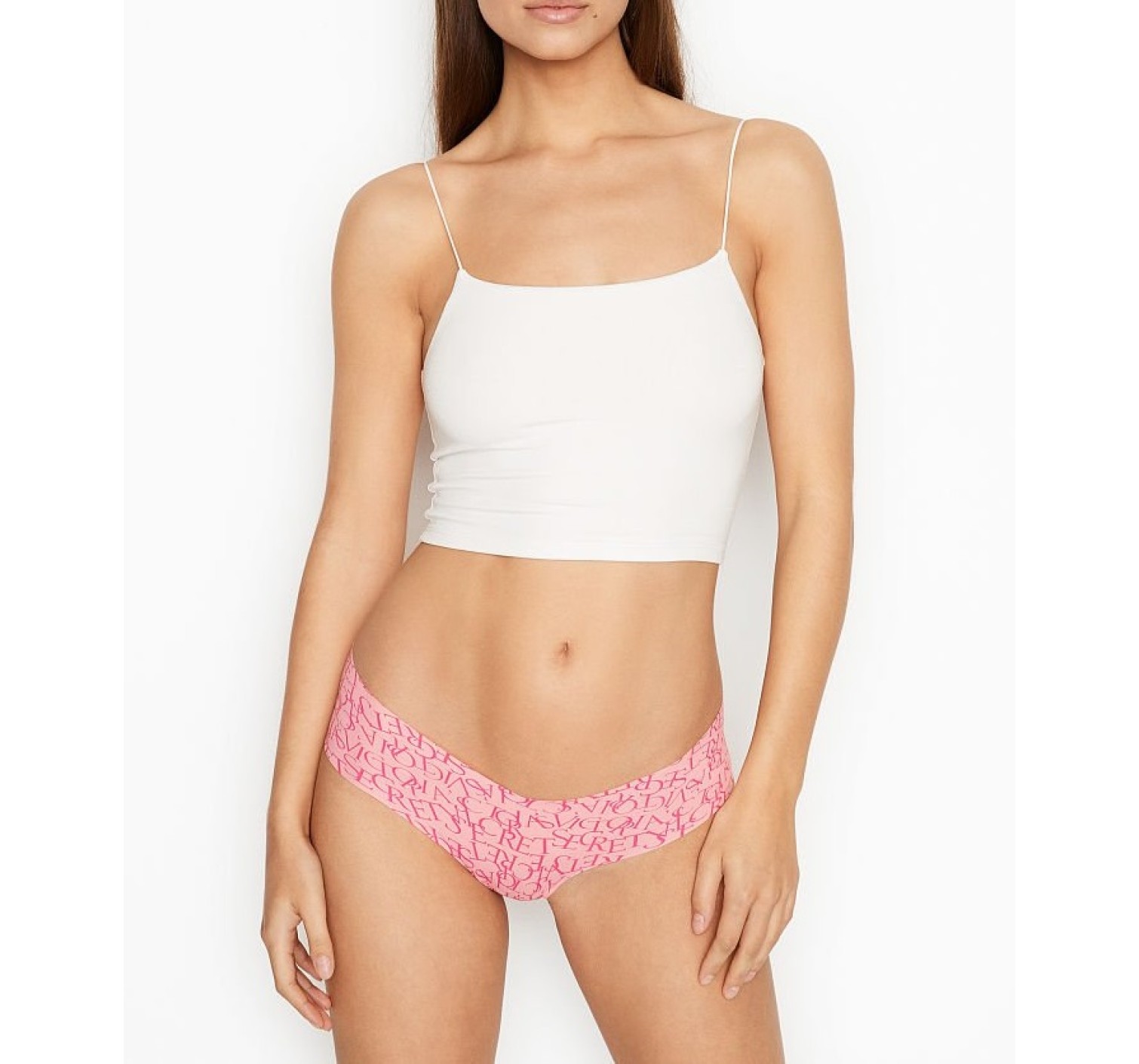 Трусики безшовні Вікторія No show Cheeky Panty Dust Pink