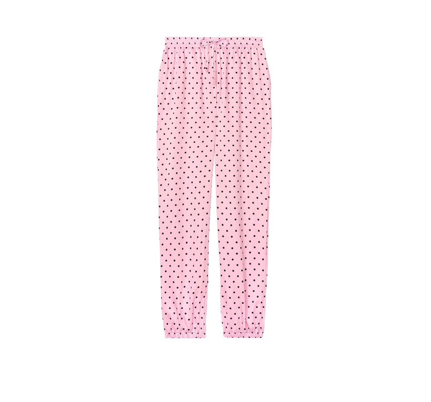 Пижама Victoria’s Secret Satin Cami Pj Set Rose & Black dot