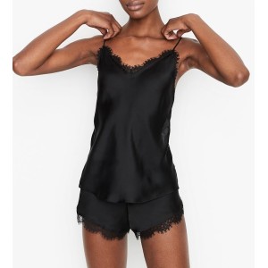Піжама VS Cami Short PJ Set Black Lace