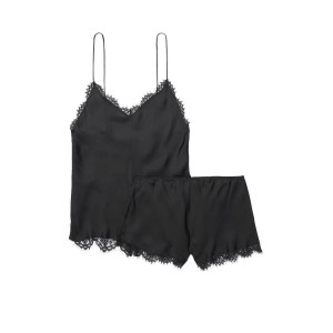 Піжама VS Cami Short PJ Set Black Lace
