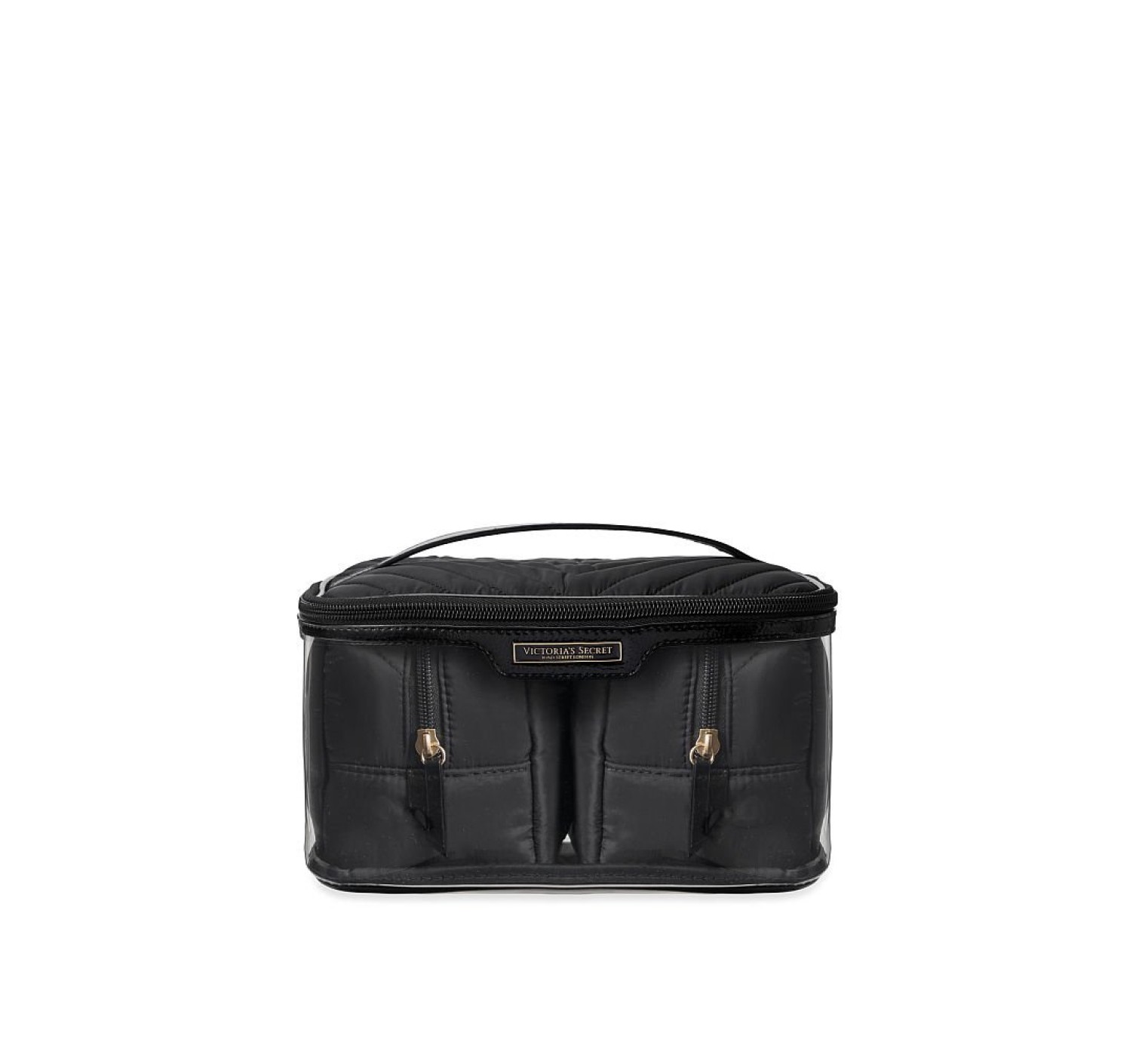 3 в 1 набір косметичок Victoria's Secret Getaway Glam Black Lily Bag