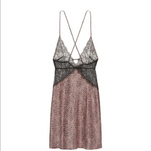 Пеньюар Victoria’s Secret Very Sexy Lace Slip dress Leopard