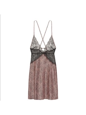 Пеньюар Victoria’s Secret Very Sexy Lace Slip dress Leopard
