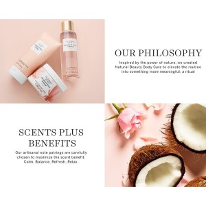 Подарочный набор Victoria’s Secret Starter kit CALM Coconut Milk & Rose