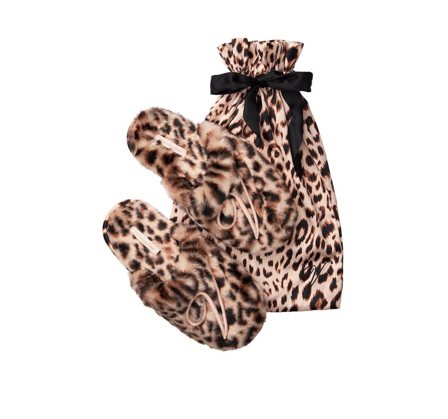 Домашние тапочки Victoria’s Secret Slippers Logo V