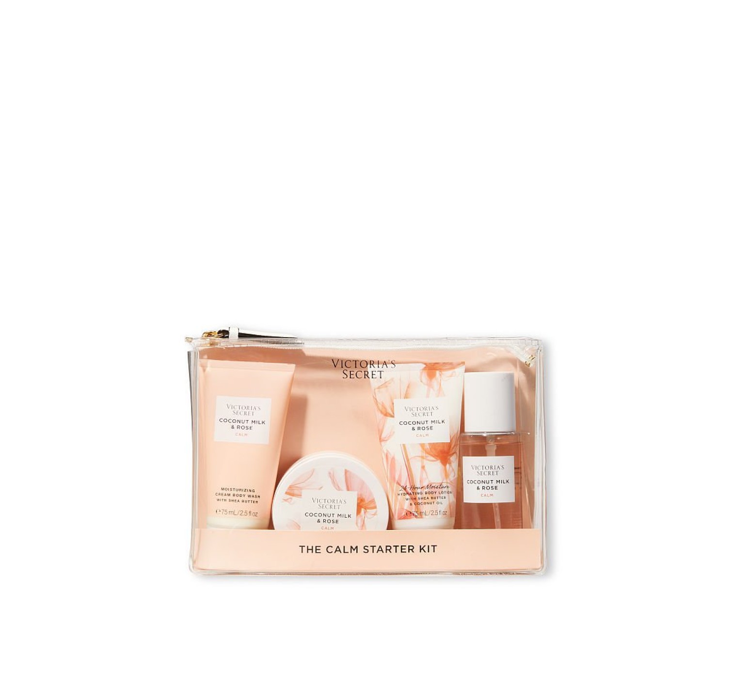 Подарочный набор Victoria’s Secret Starter kit CALM Coconut Milk & Rose