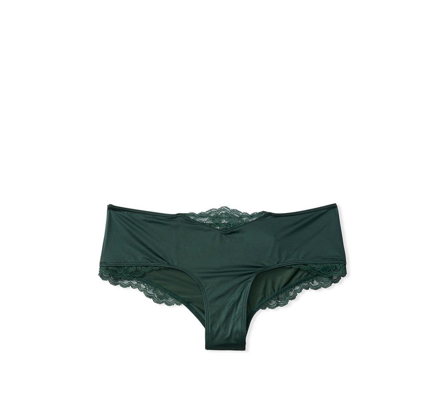 Трусики чіки VS Cheeky Panty Green Lace-Up