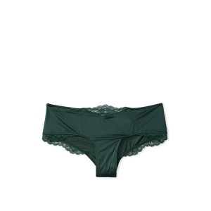 Трусики чіки VS Cheeky Panty Green Lace-Up
