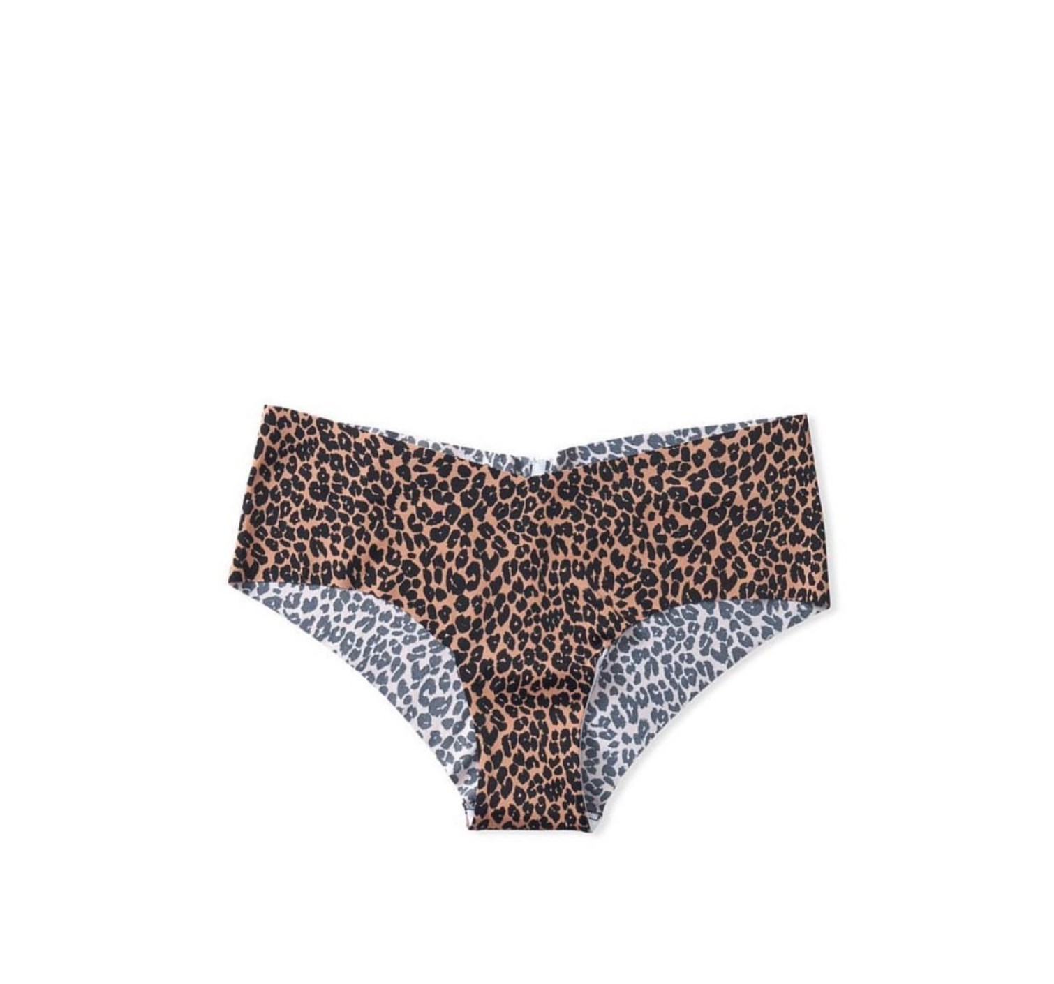 Трусики безшовні Вікторія Сікрет No show Cheeky Panty Leopard