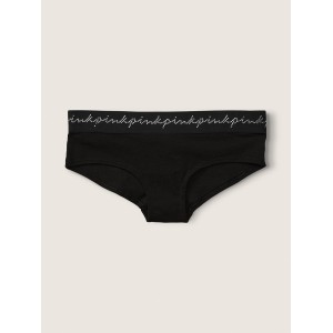 Трусики хіпстер PINK Rhinestone logo Hipster Panty