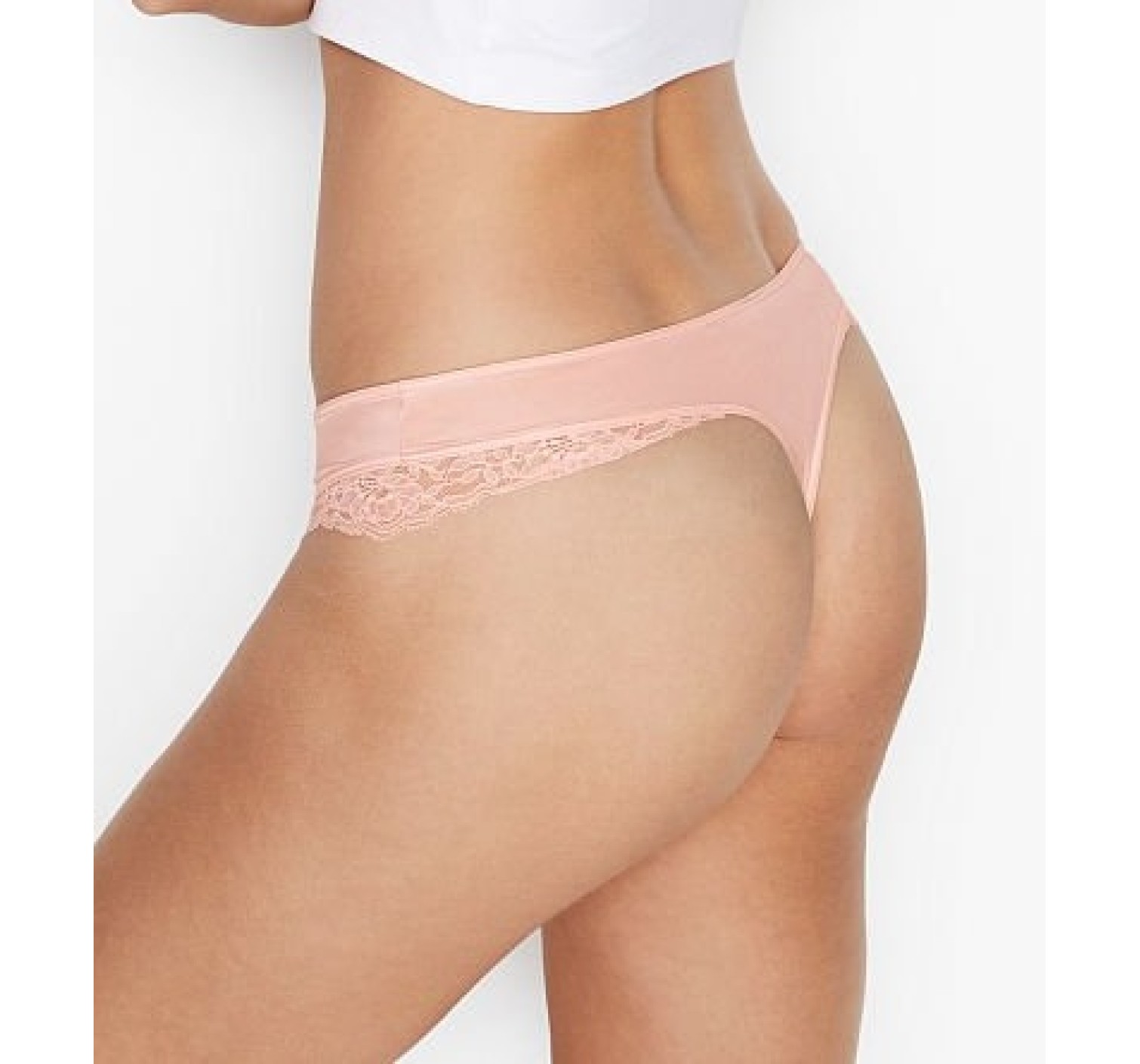 Трусики стринги VS Very Sexy Micro Lace Inset Thong Panty
