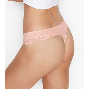 Трусики стринги VS Very Sexy Micro Lace Inset Thong Panty