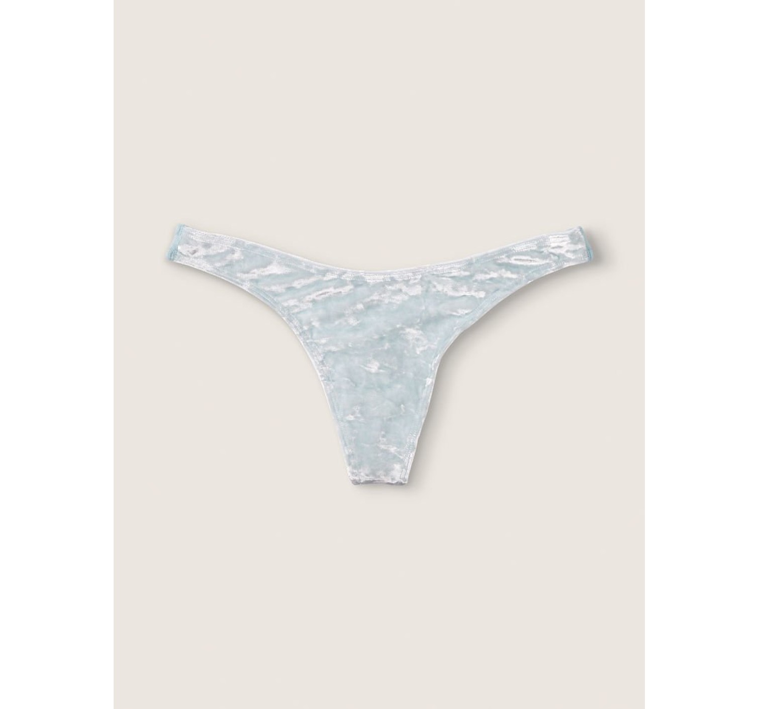 Трусики стрінги PINK Velvet Thong panty Blue