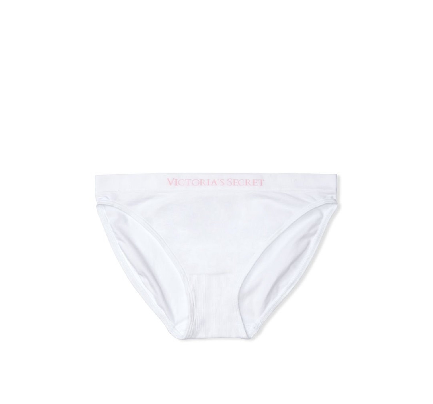 Трусики Victoria's Secret White Seamless Bikini Panty