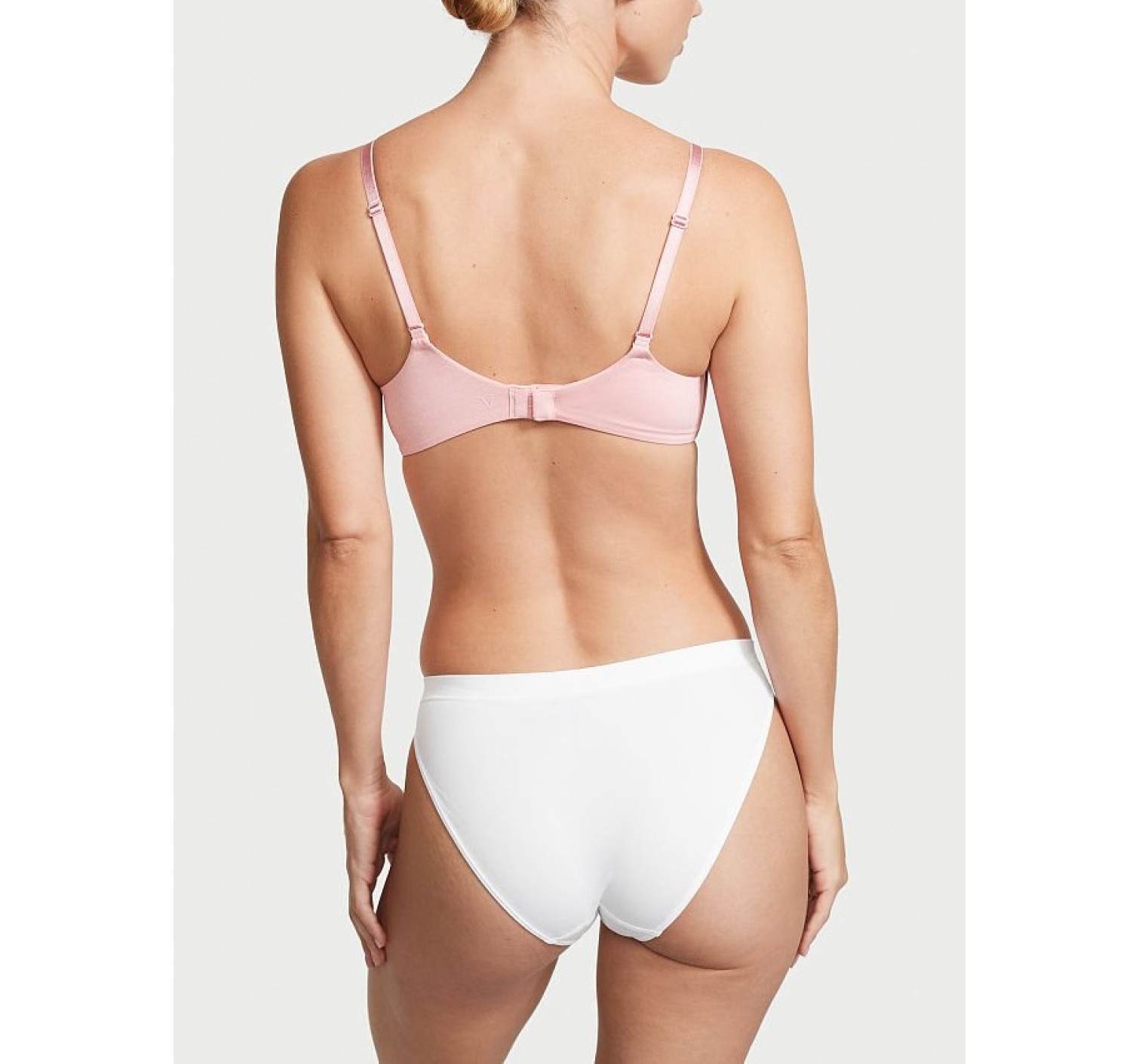 Трусики Victoria's Secret White Seamless Bikini Panty